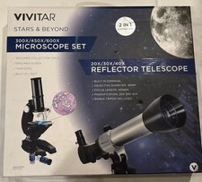 Vivitar Stars  Beyond Telescope Refractor 60x/120x Tripod