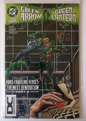 Green Arrow #111 (DC Comics, 1988 Series) - RARE DC Universe Logo Variant