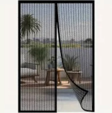 Rideau Porte Anti Moustique Magnétique Automatique Sans Perçage Insecte Mouche