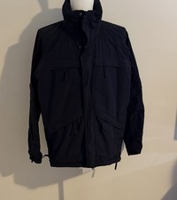 5.11 Tactical Series Jacket Men  s Black Outdoors Parka Hooded Coat Size M