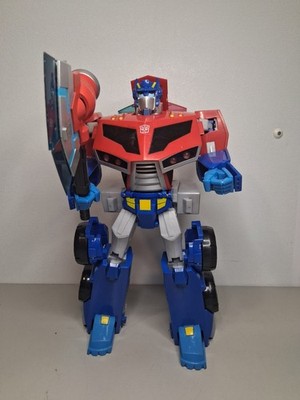 Transformers Animated Optimus Prime Roll Out Command complete Hasbro Supreme