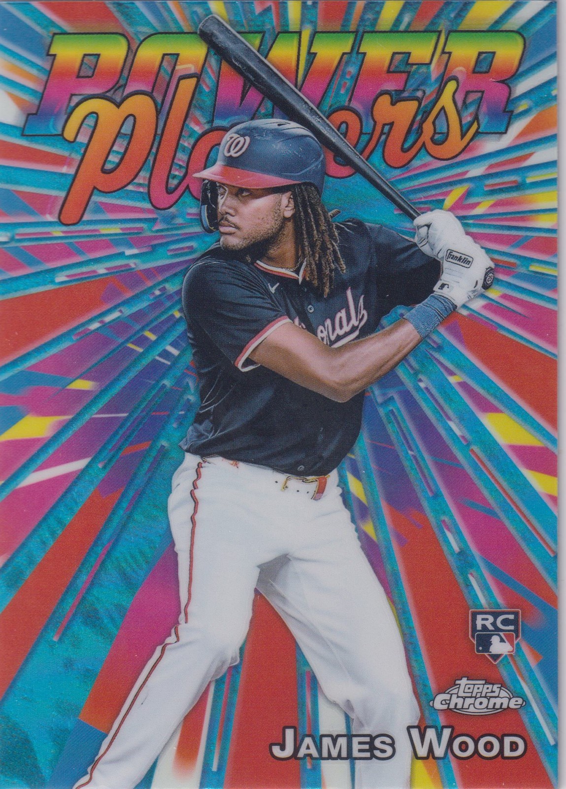 James Wood 2025 Topps Chrome #PP-19 Power Players Price Guide