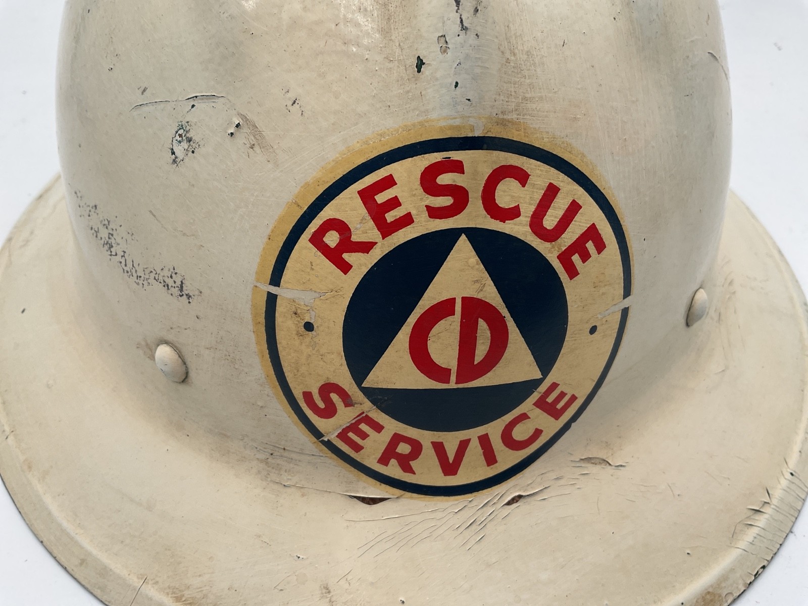 E. D. Bullard Hard Boiled Hard Hat Helmet The Original SAFETY HAT Fiberglass.