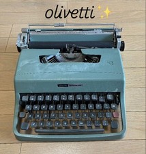[Used] Olivetti Lettera 32 Typewriter Not Tested For Parts or Display Vintage thumbnail