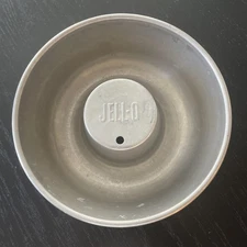 Vintage JELL-O Branded Aluminum Metal Large Mold Hard to Find  RARE ! Jello