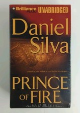 Daniel Silva Prince Of Fire Casette Audio Book Read By Guerin Barry New Sealed