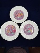 SET OF 6 GIEN FRANCE LES DELICES DESSERT PLATES MARIE-PIERRE BOITARD 3 styles