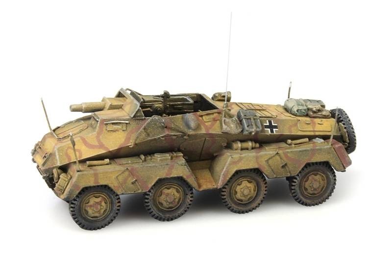 HO Minitank Artitec 6th Panzer Army Armored Car #A2776.387.142 Hand Painted