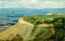Mesa Verde Nat’l Park from Park Point Ansel F. Hall Photo Chrome PC 1950s