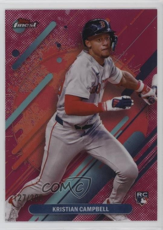 2025 Topps Finest Rare Magenta Refractor /200 Kristian Campbell #259 tw0