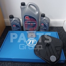 FOR BMW M5 G30 F90 17+ 8-SPEED GEARBOX SERVICE KIT 7L MILLERS ATF MV ZF & FILTER