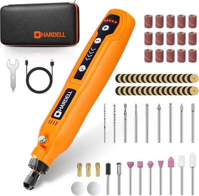 Mini Cordless Rotary Tool, 5-Speed and USB Charging Rotary Tool Kit with 69 Acce