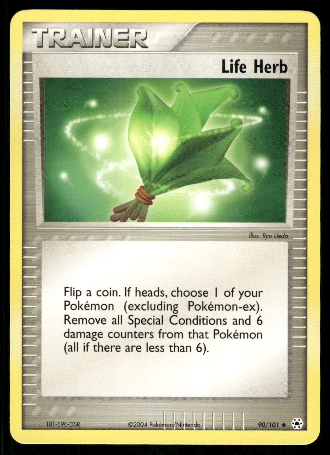 2004 Near Mint Pokemon Life Herb 090/101 Hidden Legends English