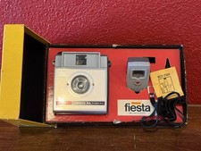 Kodak Brownie Fiesta Camera Outfit W/ Original Box Untested