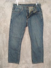 Levis 559 Jeans Mens 32x30 Blue Denim Relaxed Straight Medium Wash Mid Rise