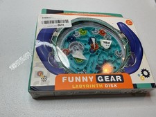 Creative 3D Puzzle Funny Gear Labyrinth Disk Gear Balance Maze Wheel Dish