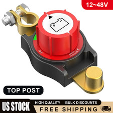 275a Battery Disconnect Switch Clamp Top Post 12v-48v For Car Truck Rv