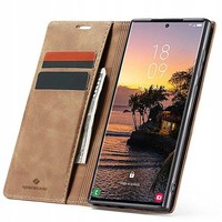 Spacecase Wallet Case FüR Samsung Galaxy S24 Ultra Case Braun