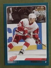 2003-04 O-Pee-Chee Rookie Card Jiri Hudler #332 - Detroit Red Wings . rookie card picture