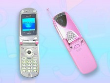 Vintage Y2K Pink Sanyo Speaker Flip Cell Phone. Rare.Works 