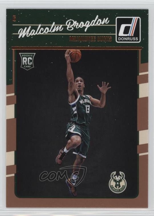 2016-17 Panini Donruss Rookies Malcolm Brogdon #179 4g0