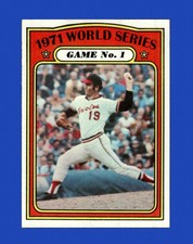 1972 Topps Set-Break #223 World Series Game 1 NM-MT OR BETTER *GMCARDS*