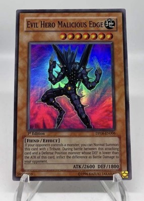 Evil Hero Malicious Edge DP06-EN006 - Jaden Yuki 3 - 1st Edition