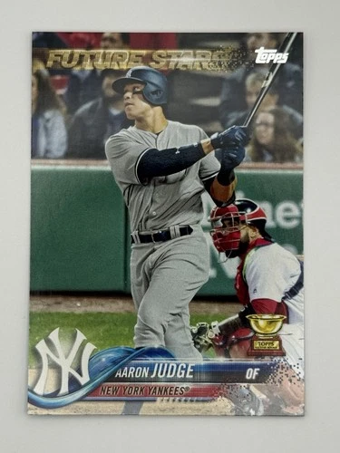 2018 Topps - Aaron Judge, Future Stars #1 Gold Cup Card