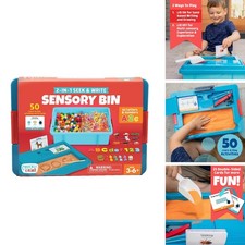 Chuckle  Roar 2-in-1 Seek  Write Sensory Bin 69983 Kids Ages 3-6 