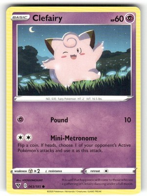 Clefairy [SWSH04: Vivid Voltage-063/185]