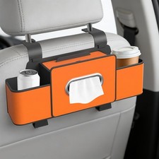 3 in 1 Car Backseat Organizer with Cup Holder Multifunctional Seat Back Storage
