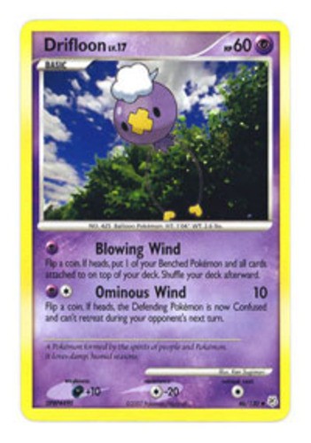 Drifloon - 46/130 - Uncommon - NM - Diamond and Pearl