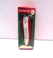 NOS VINTAGE EPPINGER'S DARDEVLE PROMOTIONAL FISHING LURE ~ COOK SLURRY SALT LAKE