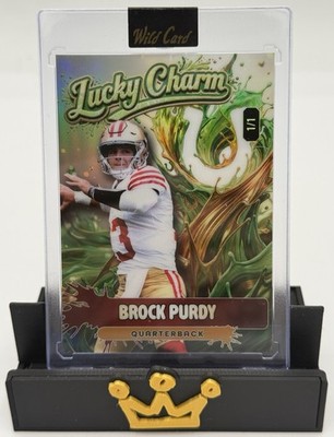 Brock Purdy 2026 Wild Card Lucky Charm 1/1 SSP 49ers QB
