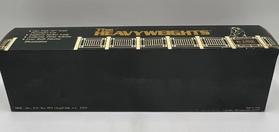 K-Line K4415-1921 C&O "American Revolution" O Gauge Observation Car NIB Vintage - Image 4 of 4