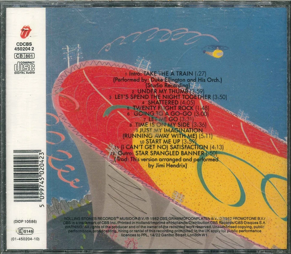 THE ROLLING STONES "Still Life (American Concert 1981)" CD-Album - Bild 2 von 2