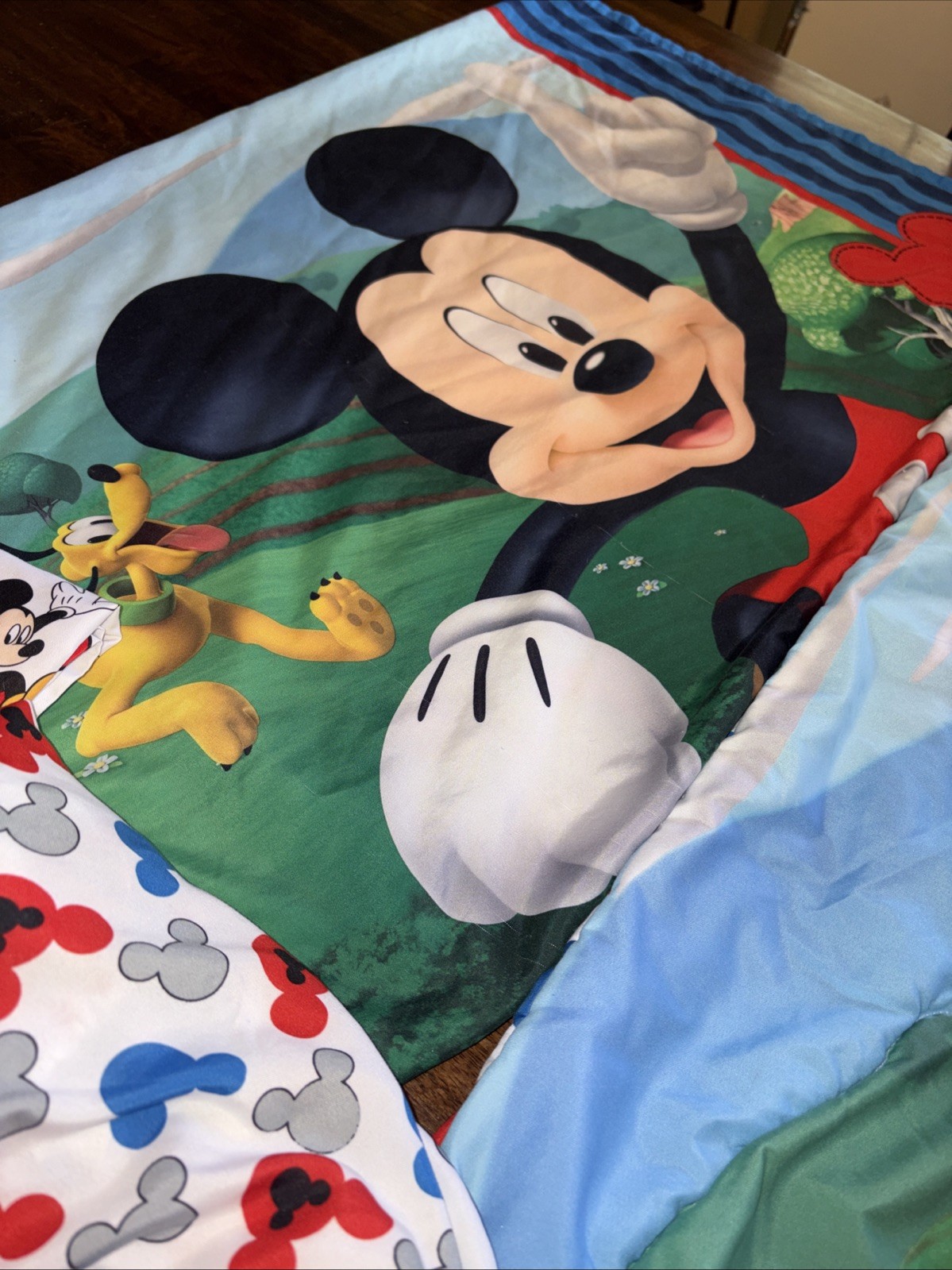 Disney Jr Topolino Clubhouse set lenzuola/copriletto piumone culla/bambino 4 pezzi foto 5