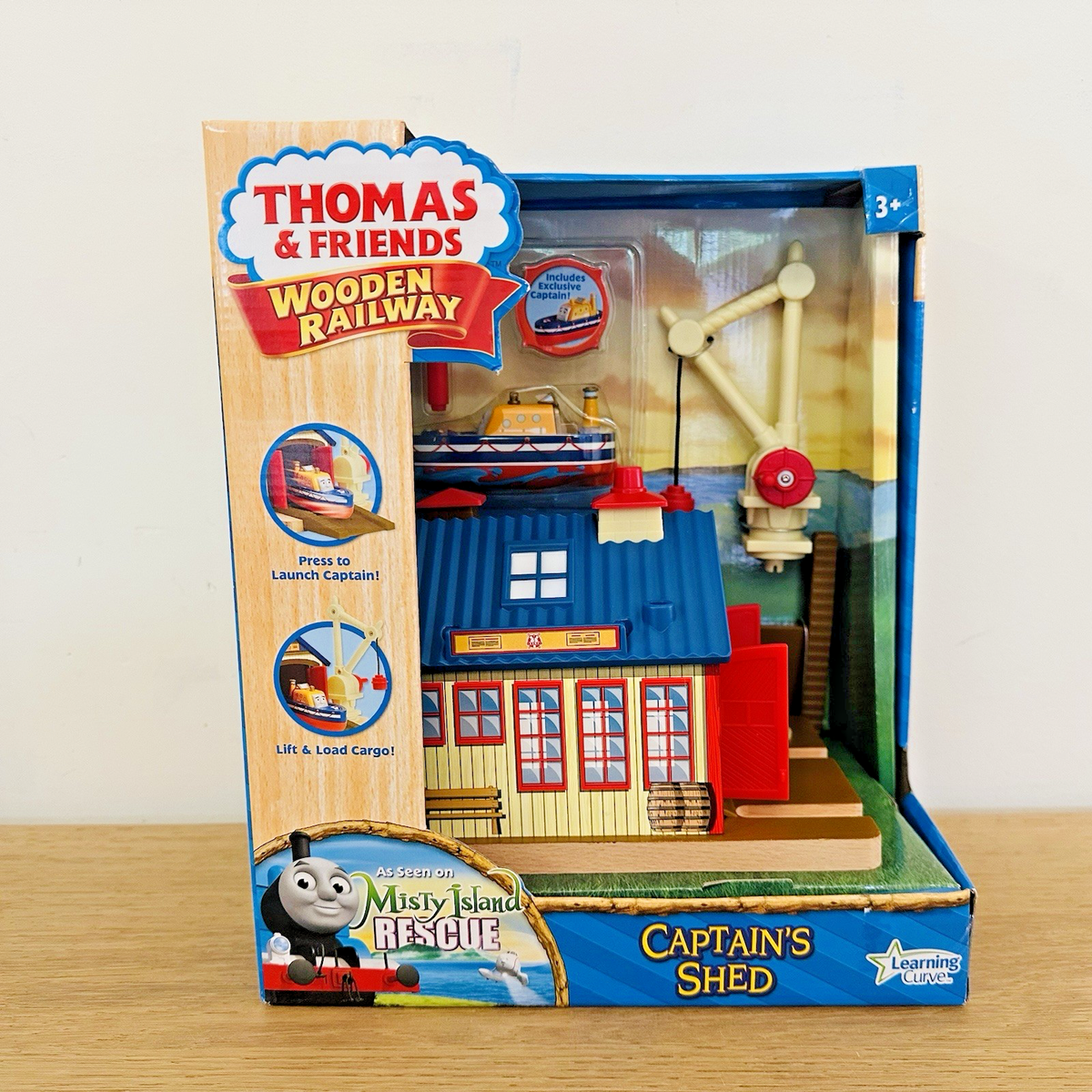 Captain's Captain Shed Misty Island Rescue Boat - Thomas Wooden