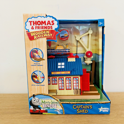 Captain's Captain Shed Misty Island Rescue Boat - Thomas Wooden