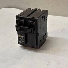 Square D HOM215 15A 2 Pole Circuit Breaker