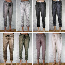  Kunstleder Joggpants Lederimitat Jogpants Jo...