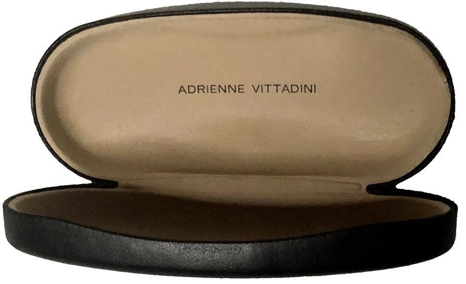 Adrienne Vittadini 眼镜硬质保护壳蛤壳黑色 — 第 3/3 张图片