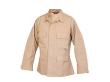 Atlanco TRUSPEC BDU Jacket, 1550, Rip-Stop, 100 Cotton, Khaki, XX-Large Regular