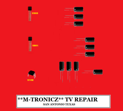 VIZIO   E70-C3 POWER SUPPLY  09-60CAP080-01  1P-114A800-1011 REPAIR KIT