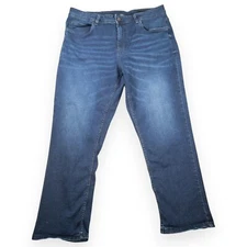 The Perfect Jeans NYC Athletic Fit 4-Way Stretch Blue Denim Size 38x30