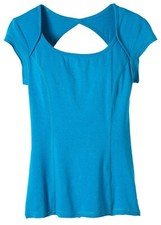 Prana Kamilia Top Women Climbing Shirt Sport Top Yoga Shirt Cove Size L