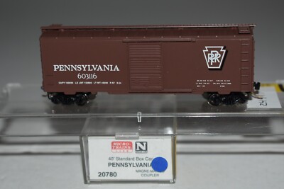 N Scale MTL 20780 Pennsylvania 40' Single Door Boxcar 603116 C44954