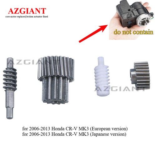 Wing Side View Mirror Folding Motor Gear Repair Kit for 2006-2013 Honda CR-V MK3 - Foto 1 di 18