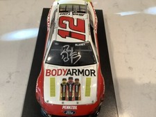 RYAN BLANEY AUTOGRAPHED 2022 FORD BODY ARMOR LIQUID COLOR DIECAST CARD