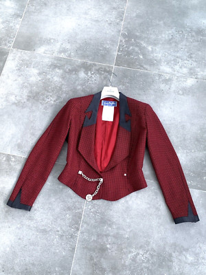 Vintage Women's THIERRY MUGLER 90s PARIS Designer Blazer Jacket EU 38 UK 10 S  M
